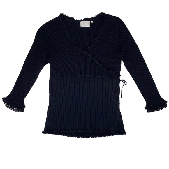 Vintage Lace fringe Blouse - Picture 8 of 8